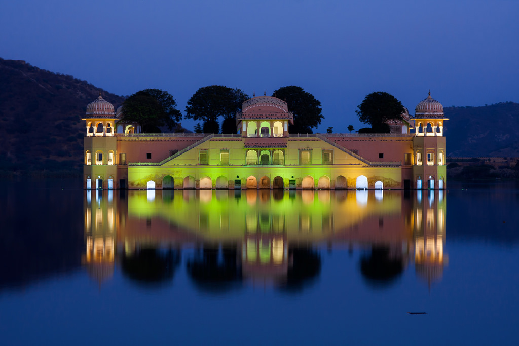 Jal Mahal in Man Sagar Lake, Jaipur
